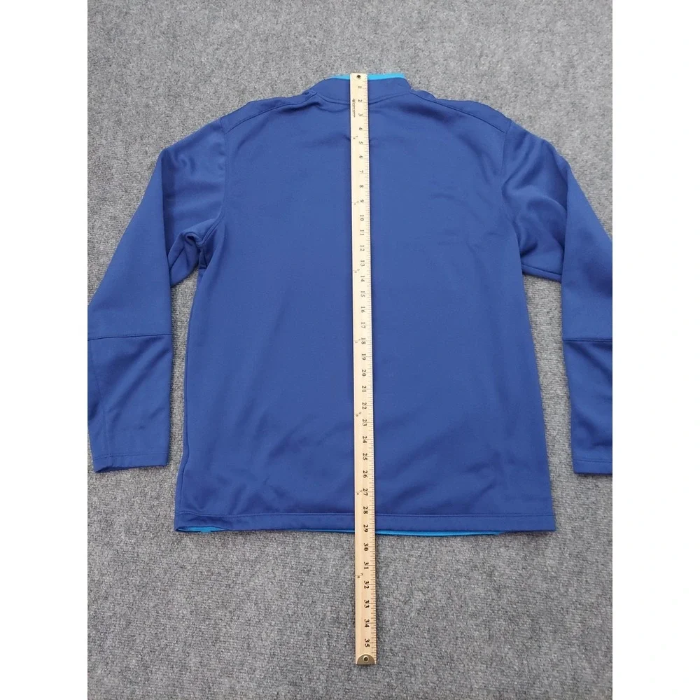 Kansas City Royals NIKE Pullover Mens Large Blue Golf Tour Performance Thermafit